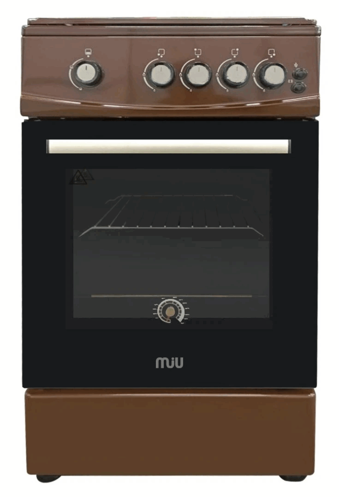 Газовая плита MIU UNO 52S коричневая