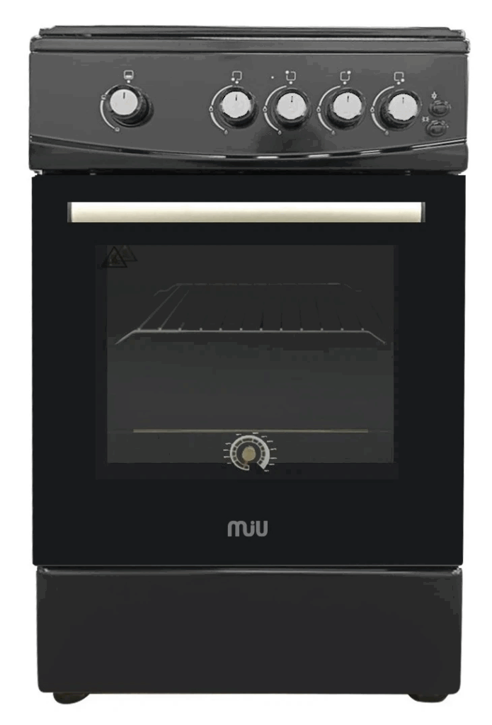 Газовая плита MIU UNO 52S черная